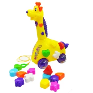 JIRAFA DIDÁCTICA CON BLOQUES DE ENCAJE 0823