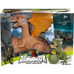 DINOSAURIO CAMINA CON LUCES Y SONIDO 6627A