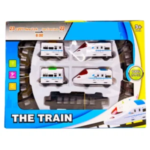 PISTA DE TREN BALA CON TREN A PILA 8013A