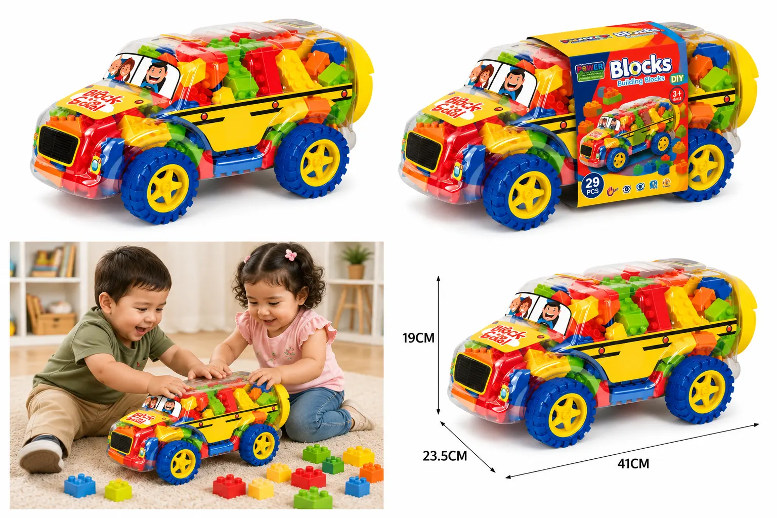 CARRO BLOQUES ARMABLES GRANDE 8321-2 - Imagen 6