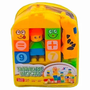 MOCHILITA CON BLOQUES ARMABLES JX0012