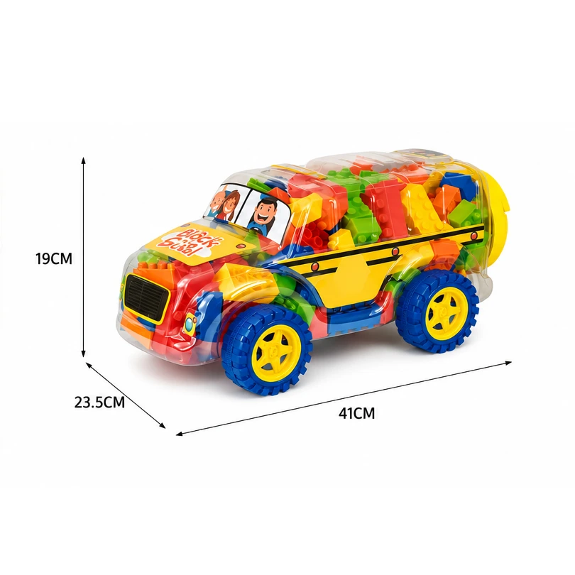 CARRO BLOQUES ARMABLES GRANDE 8321-2 - Imagen 3