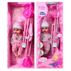 MUÑECA CON COCHE 15135