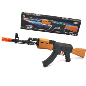 JUGUETE RIFLE AK -7 CON LUZ Y SONIDO 998-03