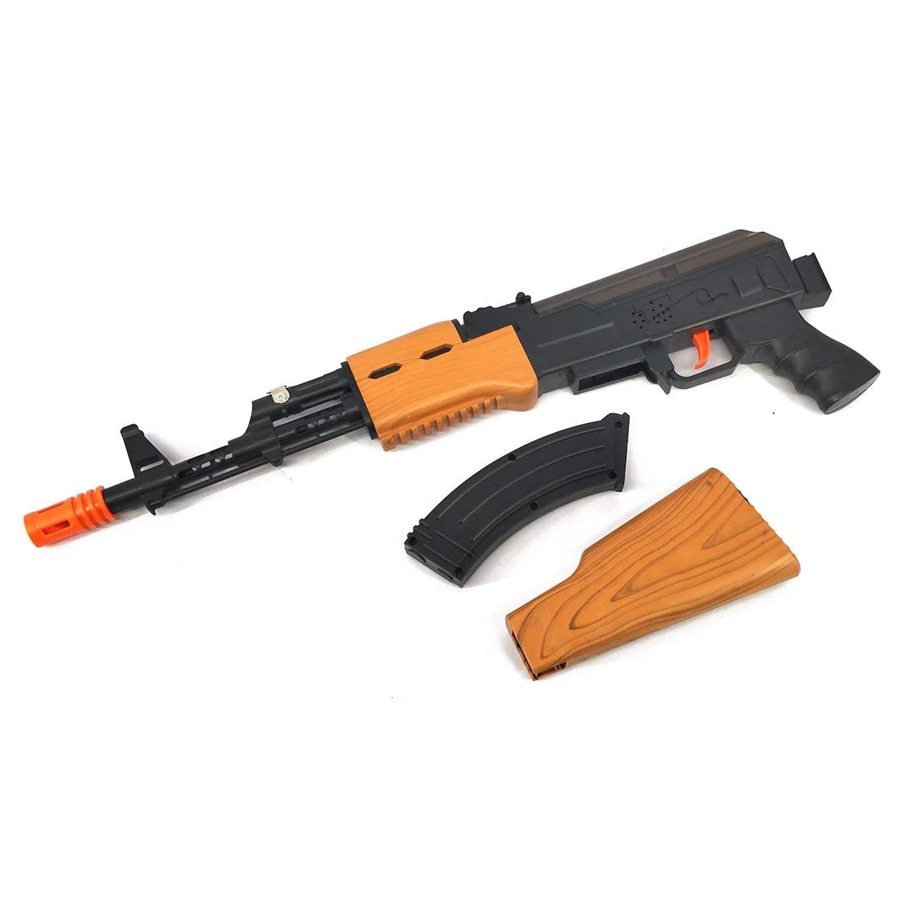 JUGUETE RIFLE AK -7 CON LUZ Y SONIDO 998-03 - Imagen 3