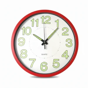 2016E RELOJ ROJO DE PARED 30 CM