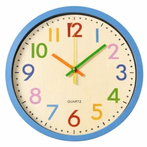 RELOJ PARA NIÑOS DIÁMETRO 30CM AZUL 2016M