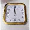 RELOJ PARED CK-2223 MEDIDA 25x25CM COLOR ORO AMARILLO