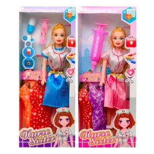 MUÑECA ENFERMERA CON ACCESORIOS 6690-1