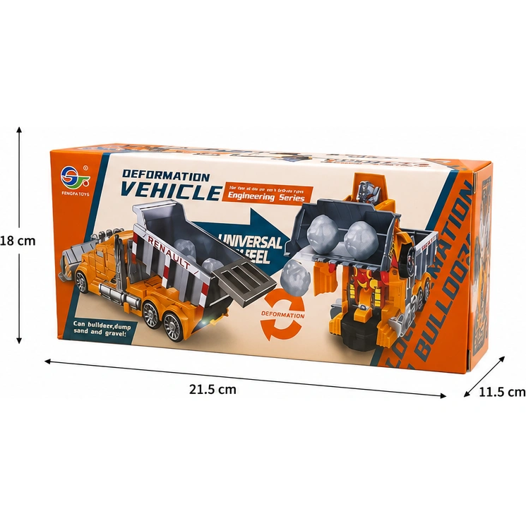 CARRO TRANSFORMER A PILAS AK-979 - Imagen 3