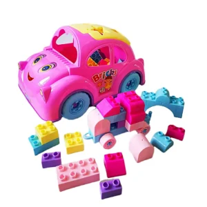 CARRO DIDÁCTICO CON BLOQUES DE ENCAJE 6689