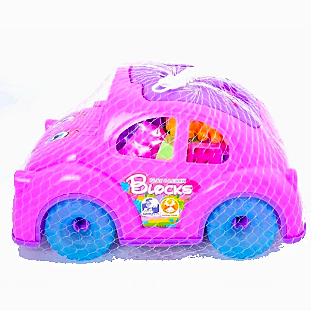 CARRO DIDÁCTICO CON BLOQUES DE ENCAJE 6689 - Imagen 4