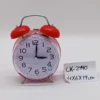RELOJ DESPERTADOR CAMPANA ROJO CK-2440 - Imagen 2
