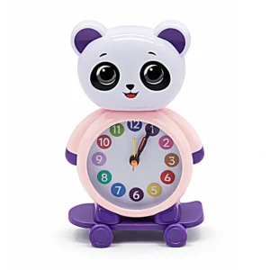RELOJ DESPERTADOR OSITO CON PATÍN CK-2443 / CK24-812