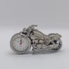 MOTOCICLETA DORADA PLATEADA RELOJ DESPERTADOR CK-2464