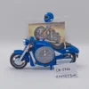 MOTOCICLETA ROJA RELOJ DESPERTADOR CK-2463 - Imagen 2