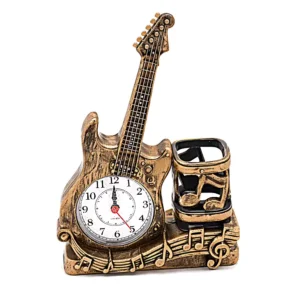 GUITARRA DORADA RELOJ DESPERTADOR CK24-152