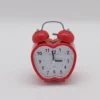 RELOJ DESPERTADOR CAMPANA MANZANA ROJA CK24-158