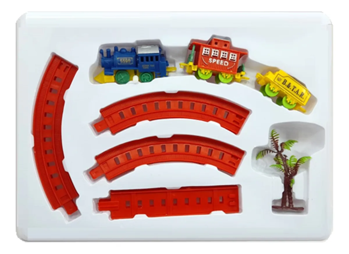 JUGUETE TREN CON RIEL XY1210 - Imagen 3