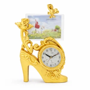 ADORNO ZAPATO TACO DORADO CK24-809