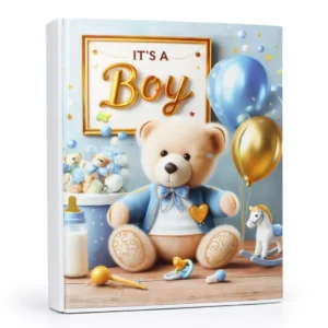 ÁLBUM DE FOTOS GENDER REVEAL NB26-065 (BOY)