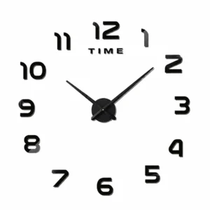 RELOJ DE PARED AUTOADHESIVO DECORATIVO DIY NB26-008