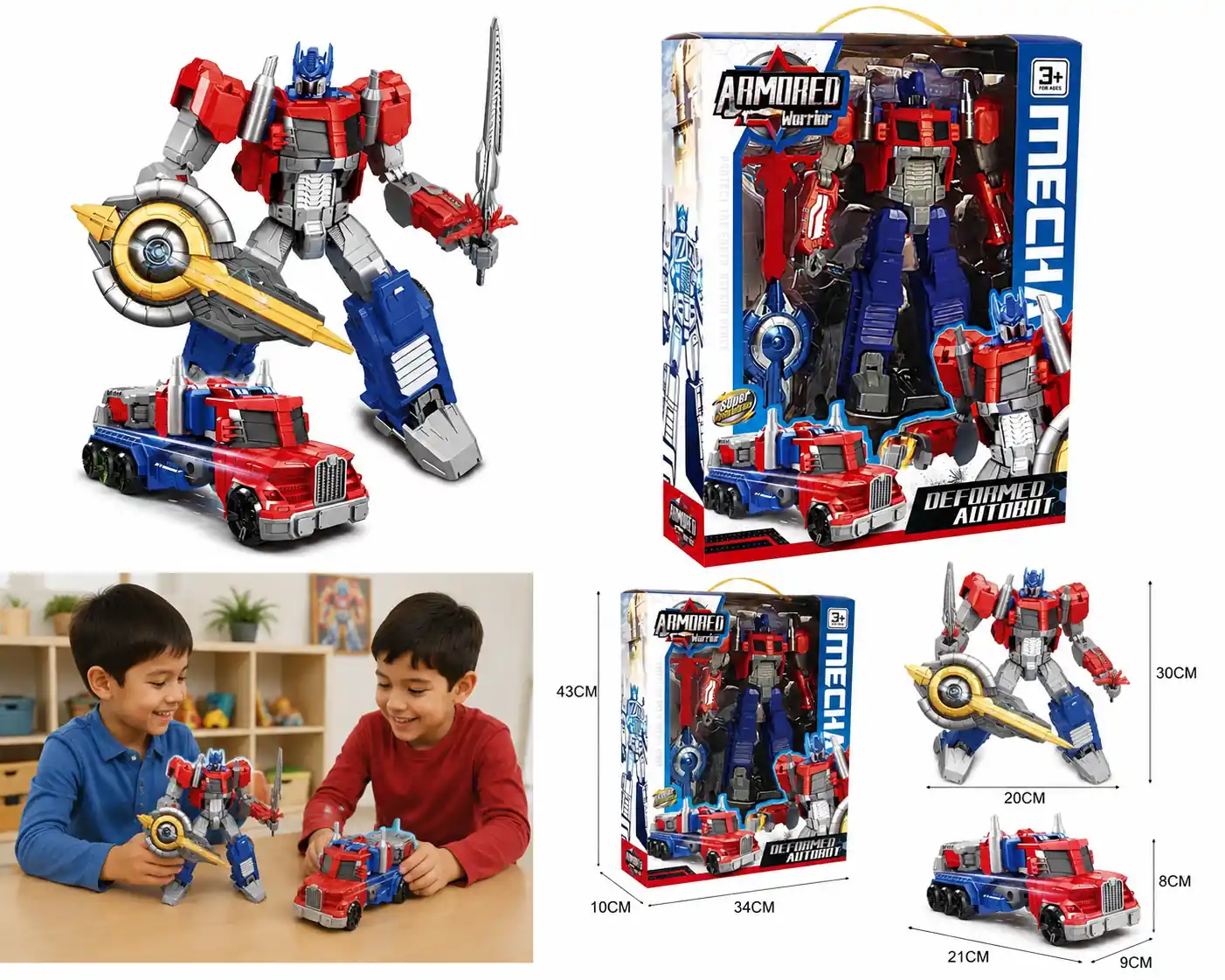 MUÑECO TRANSFORMABLE 047 - Imagen 5