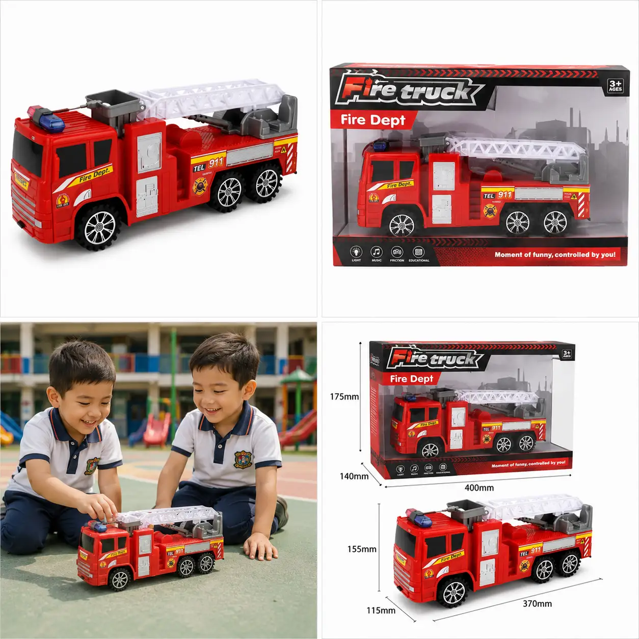 JUGUETE CAMIÓN BOMBERO 2037 - Imagen 5