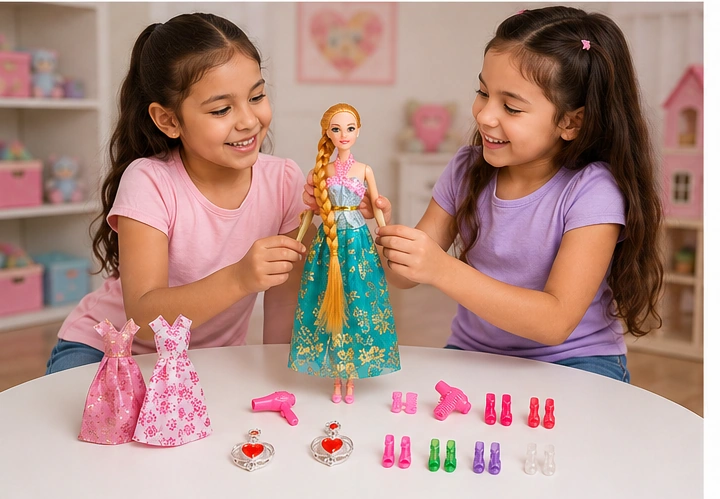 MUÑECA CON ACCESORIOS 2128A-4 - Imagen 4