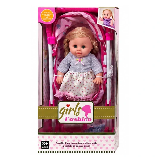SET DE MUÑECA CON COCHE 30-115 - Imagen 3