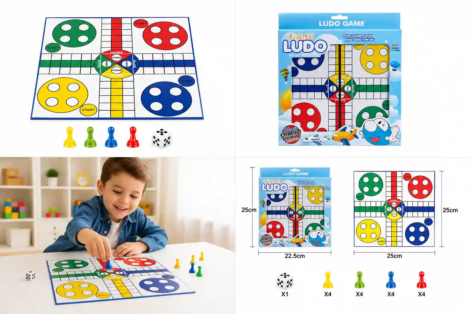 JUEGO DE MESA LUDO 884B - Imagen 5