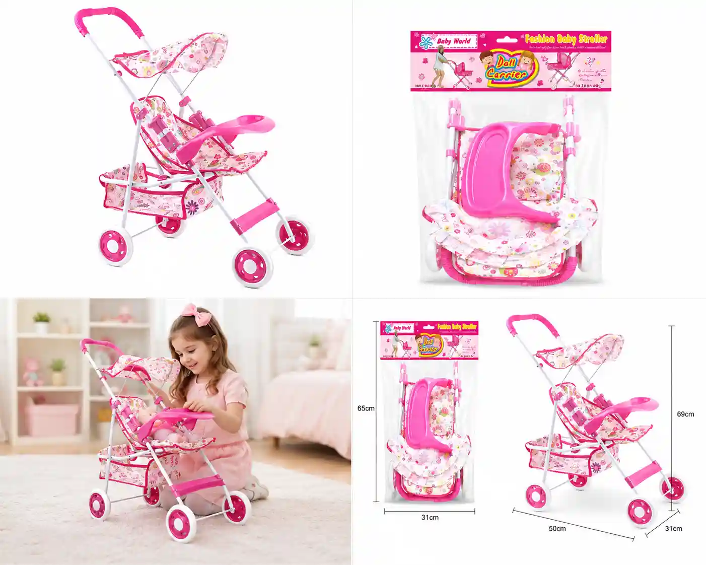 COCHE DE MUÑECA 918-8 - Imagen 5