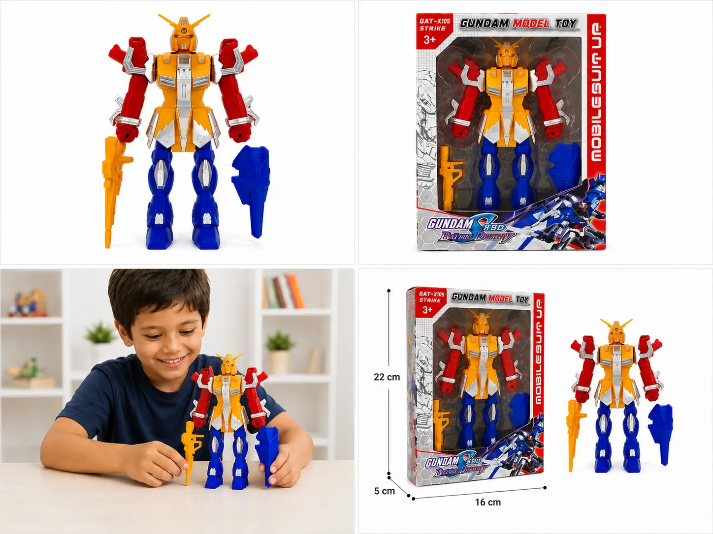 MUÑECO TIPO ROBOT 955B-10 - Imagen 5