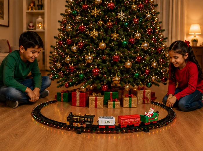 TRENCITO DE NAVIDAD PARA EL ÁRBOL 982 - Imagen 4
