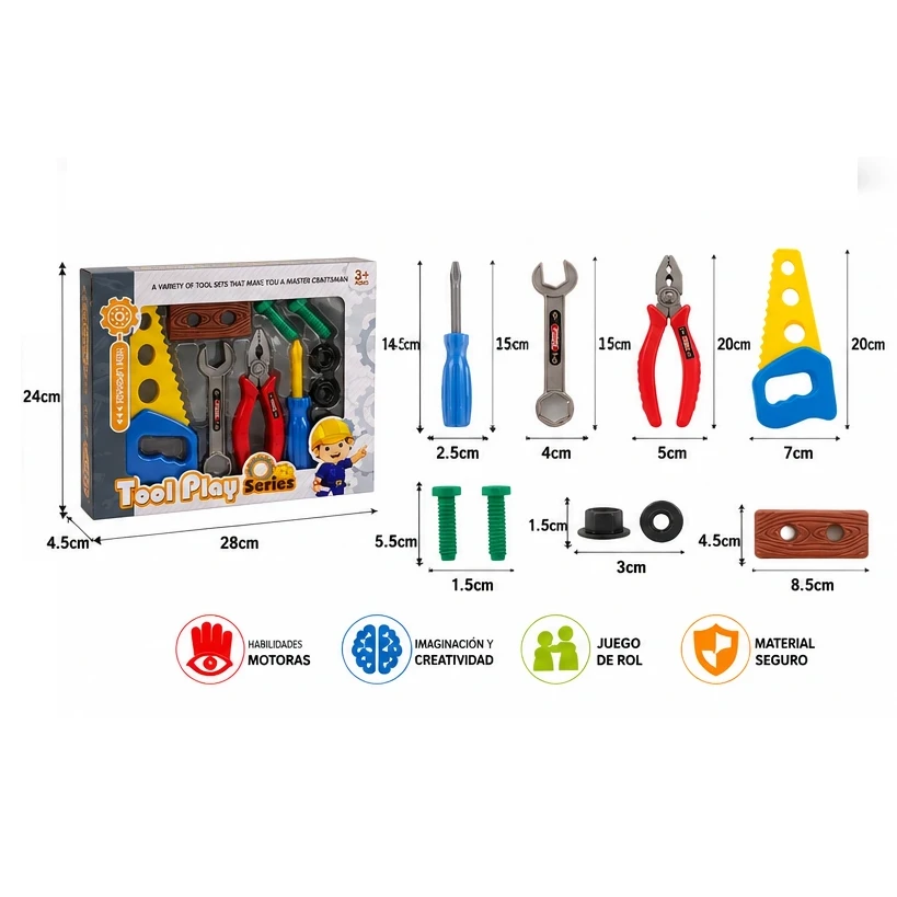 SET DE HERRAMIENTAS K888-3 - Imagen 3
