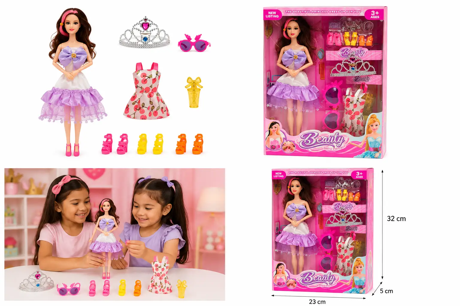 MUÑECA CON ACCESORIOS 619 - Imagen 5