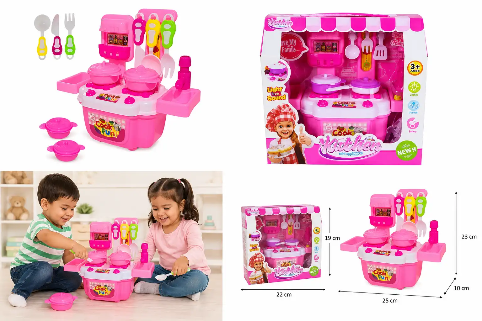 COCINA CON ACCESORIOS 6133 - Imagen 5