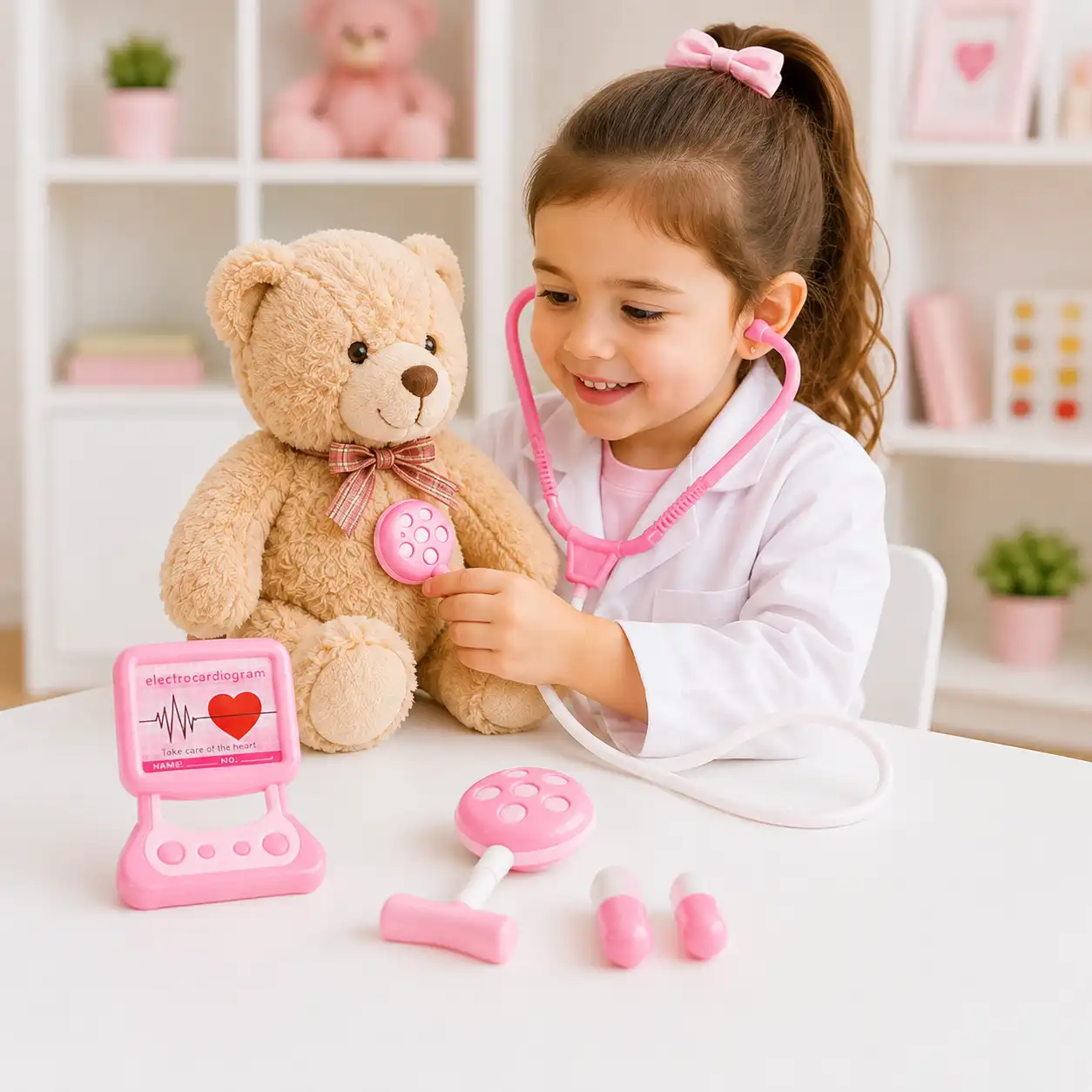 SET DE DOCTOR 899-7 (Rosado) - Imagen 4